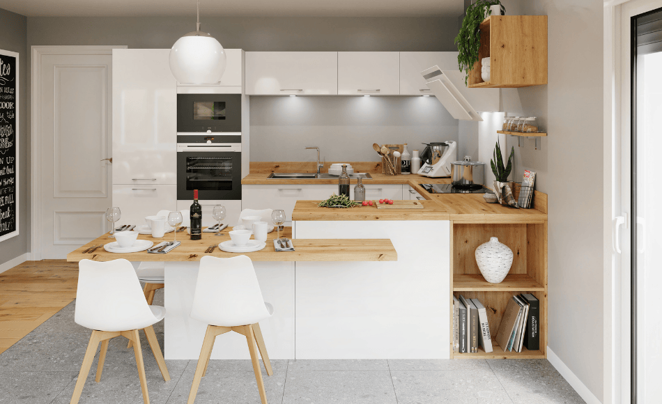 installation d'une cuisine par ambia à Pau