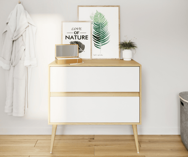 meuble de salle de bain sur mesure réalisé par ambia orthez